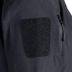 Chaqueta Deportiva Negra de Alta Calidad con Cuello Alto y Cierre, Ajustable, Reflectante y Ligera para Hombre - Product Image 5