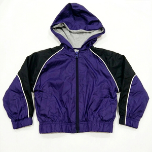 Conjunto Deportivo para Hombre con Capucha, Color Morado y Negro, Estilo Deportivo, 2 Piezas, Ligero, de Secado Rápido, para Otoño - Product Image 2