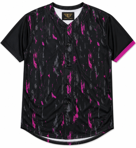 เสื้อเบสบอลชาย ปักลาย ปักชื่อผู้เล่น ระบายเหงื่อได้ดี ทรงปกติ ระบายอากาศได้ดี รับสกรีนโลโก้ - Product Image 2
