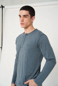 เสื้อเชิ้ตอ็อกซ์ฟอร์ดแขนยาวสำหรับผู้ชาย ปกติดกระดุม สไตล์ลำลอง สมาร์ท ฟอร์มัล แบบไฮบริด - Product Image 3
