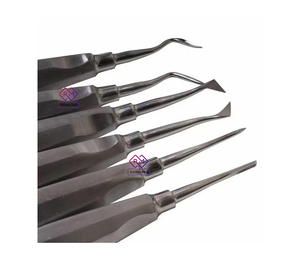 Ensemble de 13 élévateurs dentaires en acier inoxydable pour chirurgie orale, instruments chirurgicaux d'extraction dentaire MEDICAB Clinic MOL - Product Image 2