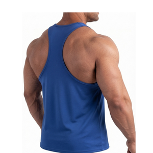 <b>Men's</b> <b>Tank</b> <b>Tops</b> 100% Cotton <b>Black</b> Breathable Quick Dry Eco-Friendly Summer Sleeveless Sports Gym Running High Street Style Front - Product Image 6