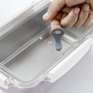 Boîtes de conservation alimentaire réutilisables en acier inoxydable Bold Blossom, anti-fuite, pour la préparation des repas, boîte à lunch, couvercles hermétiques, compatibles micro-ondes - Product Image 4