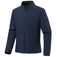 Veste coupe-vent softshell personnalisée avec logo, matériaux de qualité supérieure, veste de travail décontractée, respirante, imperméable, pour la randonnée