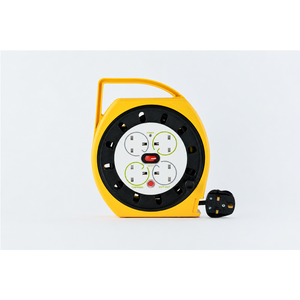 Commercial Standard Grounding 13A <b>Extension</b> Electrical UK <b>Plug</b> Fire Retardant PC 220V to 250V <b>Socket</b> Cable Reel <b>Socket</b> - Product Image 2