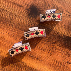 Nouvel arrivage de pinces à cheveux en cuir usiné fait à la main de style occidental épingles à cheveux en cuir véritable fait à la main accessoires pour femmes et filles - Product Image 3