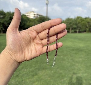 Natural Garnet Beads <b>Bracelet</b> DIY Jewelry Making 925 Sterling Silver <b>Beaded</b> <b>Bracelet</b> Wholesale Gemstone <b>Bracelet</b> Supplies Bulk - Product Image 5