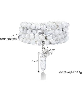 Cuentas de Colores Variados, Cristales, 99 Cuentas de Oración, Cuentas de Zikr, Tasbih, Producto Islámico Natural, Regalo de Ramadán y Eid, Cuentas de Oración Musulmanas - Product Image 2