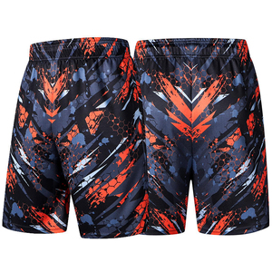 Pantalones Cortos Deportivos Estampados para Hombre, Casuales, Ligeros, de Corte Holgado, de Secado Rápido, Transpirables, Ecológicos, 100% Poliéster, para Gimnasio y Running, Venta al Por Mayor - Product Image 1