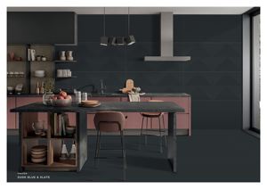 กระเบื้องปูพื้นและผนังเคลือบเงาแบบวิทริฟายด์ ขนาด 600x1200 มม. สีมิ้นท์และเลมอน สำหรับตกแต่งภายในสไตล์โมเดิร์น ผิวด้าน ป้องกันรอยขีดข่วน ขนาดใหญ่ - Product Image 2