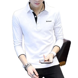 เสื้อโปโลแขนยาวสีทึบบุรุษพิมพ์ลายใดๆจากบังคลาเทศ - Product Image 4