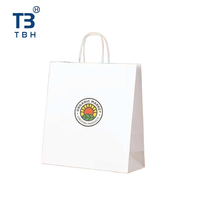 Bolsa de papel con asa retorcida de excelente calidad, 310x260x170mm, para compras, comerciantes, embalaje, drop-shippers y vendedores