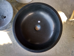 Lavabo de Piedra de Río de Lujo en Forma Irregular Natural, Construcción Duradera - Product Image 2