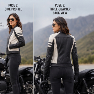 Professional Manufacture Leather <b>Biker</b> <b>Jacket</b> Ladies Vintage Leather Zipper <b>Jackets</b> Women Winter Outerwear Leather <b>Biker</b> <b>Jacket</b> - Product Image 2