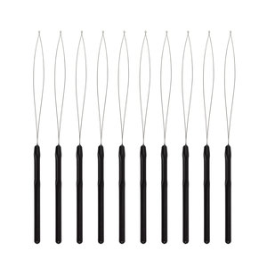 Aiguille à boucle professionnelle pour extensions de cheveux, accessoire d'application de précision pour la coiffure en salon - Product Image 5