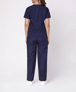 Ensemble de combinaisons médicales unisexes en gros pour hôpital, pharmacie, clinique – Tenues de travail et uniformes d'infirmière à manches courtes en polyester - Product Image 5
