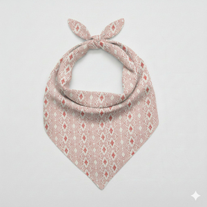 Pañuelo Bandana de Algodón Orgánico con Estampado a Mano, Hecho en India, Suave, para Cabeza o Cuello, Venta al por Mayor para Mujer - Product Image 6