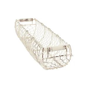 French Luxury Gold Woven Stainless Steel Modern European Home Style Rustic <b>Basket</b> <b>Dishwasher</b> Safe Oven Safe European Stands - Product Image 2