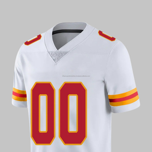 OEM deportes al por mayor diseño personalizado fútbol americano uniforme transpirable fútbol desgaste Jersey sublimación impresión fabricante - Product Image 5