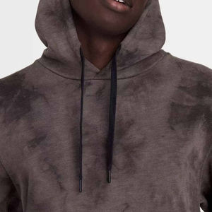 Ensemble de survêtement en coton marron pour homme, col rond, pantalon de jogging, couleur unie, coupe décontractée, vêtements d'automne, longueur intégrale avec poches latérales - Product Image 3