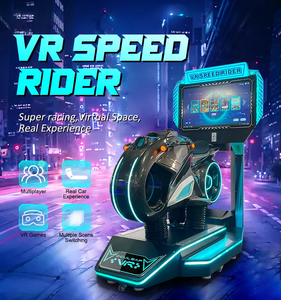 Simulateur de vélo VR pour 2 joueurs, machine de course de réalité virtuelle haute performance avec écran de 80 pouces - Product Image 6