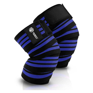 Custom Logo Professional Weightlifting Gym Equipment Adults' Adjustable Nylon <b>Elastic</b> Soft <b>Knee</b> <b>Support</b> Elbow Pads - Product Image 2