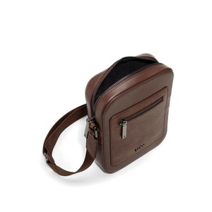 Vintage Casual Design <b>Small</b> Men's Crossbody Bag for Men Crazy Horse Leather Messenger Made of Genuine Leather Shoulder Bag - Product Image 3