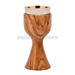 ถ้วยไม้ชุบนิกเกิล | ถ้วยร่วมทำด้วยมือ-ส่งออกวีคู่ - Product Image 2