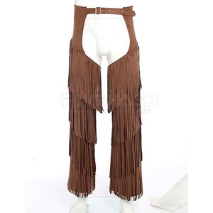 Pantalones de cuero de gamuza con forro interior suave para un uso diario cómodo al montar. - Product Image 3