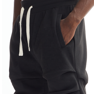 Joggers de invierno informales para hombre, ropa de calle antiarrugas/antiarrugas, pantalones de hombre, pantalones de chándal apilados, cordón de secado rápido con bolsillo - Product Image 4