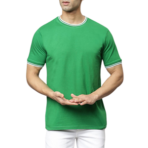 T-shirt en coton léger pour homme, style tendance, décontracté, idéal pour la plage, collection été – Fabrication usine - Product Image 3