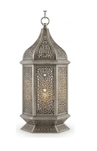 New handmade <b>metal</b> <b>Lantern</b> With Intricate Cutouts And Glass Panels For Home Decoration - Product Image 3