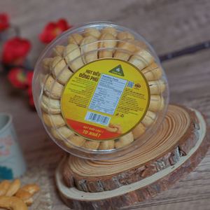163g Gift Box with Premium Organic W180 Shelled Roasted Cashews Dong Phu Brand in Vietnam 12-Month Shelf Life Buttery Salty - Product Image 3