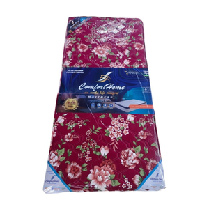 Matelas en mousse pliable Queen Size de 4 pouces d'épaisseur, confortable, avec tissu matelassé, pour la maison, l'hôtel ou l'auberge - Product Image 2