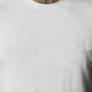 Camiseta de Algodón para Hombre, Corte Regular, Cuello Redondo, Manga Corta, Color Sólido, Estilo Casual - Product Image 5