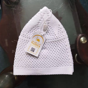 Bonnet Kufi en tricot de haute qualité, très populaire, casquette musulmane, couvre-chef, bonnet 100 % coton réglable toutes saisons pour hommes et femmes - Product Image 6