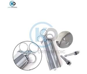 Jeringa para Oídos, Inyector de Vidrio, Muestreador para Ganado, Instrumentos Quirúrgicos Veterinarios Reutilizables de Acero Inoxidable KAHLU ORTHOPEDIC Satin - Product Image 5