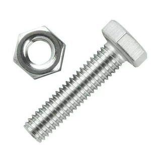 Pernos y Tuercas de Precisión de Acero Inoxidable con Recubrimiento de Zinc, Rosca UNF de 1 1/4 Pulgadas, Elementos de Fijación Industriales Duraderos para el Ensamblaje de Maquinaria - Product Image 4