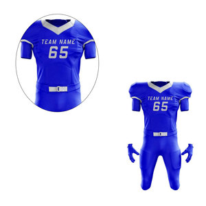 Uniforme de Fútbol Americano OEM Estilo Deportivo, Corte Moderno, Transpirable, Manga Corta, Tela Resistente, Calidad Premium, Venta al Por Mayor - Product Image 2