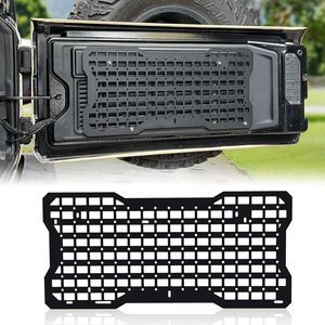 Pannello Tattico per Portellone Posteriore Jeep Wrangler 2007-2018 JK JKU 2018, Organizzatore Porta Attrezzi, Supporto per Trasporto Merci - Product Image 1