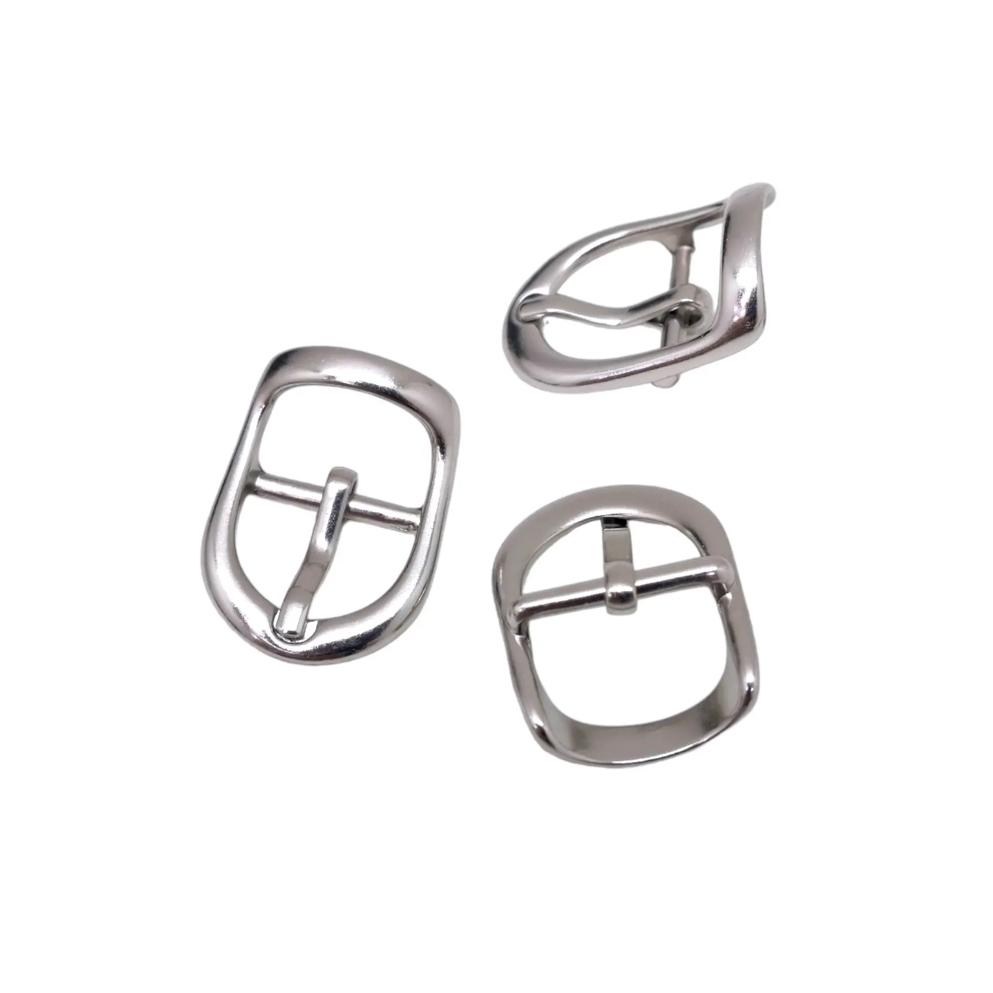 MING KEE металлическое кольцо из цинкового сплава 15 мм с изогнутым краем, кольцо с пряжкой для сумок, аксессуары, сумка для использования, средняя пряжка