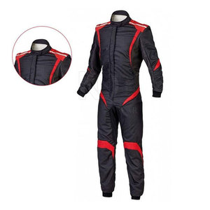 Combinaison de course automobile professionnelle pour pilotes, légère, respirante, séchage rapide, polyester/nylon, design confortable, haute performance - Product Image 4
