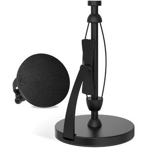 Portarotolo da banco a strappo con una mano, in acciaio inossidabile, con braccio a molla, antiscivolo - Product Image 5