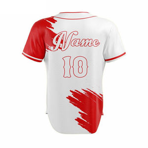 Camiseta de Béisbol Personalizada 100% Poliéster, Sublimada, al por Mayor, Camisetas de Béisbol y Softbol Lisas - Product Image 2