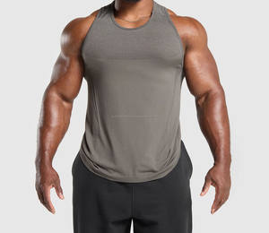 <b>Mens</b> Gym <b>Vest</b> Top Cotton Polyester Street Wear Summer Bodybuilding Muscle Sleeveless Gym Design <b>Men's</b> T-Shirts tank Top <b>Men</b> - Product Image 4