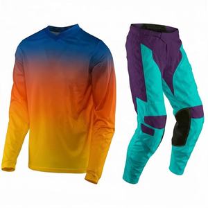 Combinaison de motocross MX % polyester anti-UV, séchage rapide, respirante, toutes saisons, design personnalisable pour adultes - Product Image 6