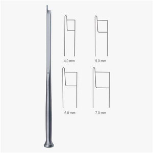 Instrument chirurgical orthopédique, burin à os pour chirurgie ORL, outil chirurgical manuel de précision en acier inoxydable - Product Image 1