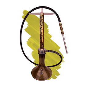 Cachimba de Acero Inoxidable de Lujo Malaki, Edición Bronce Dorado, Venta al por Mayor - Product Image 4