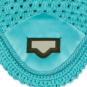 Equestrian Horse <b>Fly</b> Veil Custom Logo Ear Bonnet Premium Crochet Horse Ear <b>Net</b> Comfortable Custom Color Riding Gear - Product Image 6