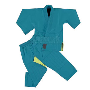 Kimono de Jiu-Jitsu en Coton 100% Léger et Confortable, Séchage Rapide, Matière Flexible, Coutures Renforcées, Idéal pour l'Entraînement Quotidien - Product Image 3